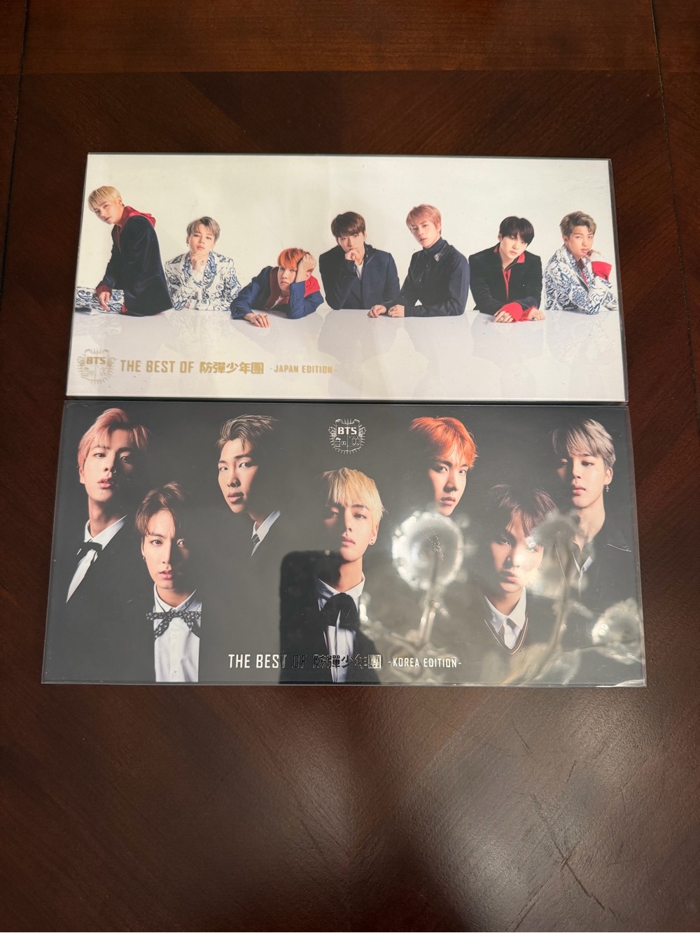 BTS 'The Best Of' Japan & Korea Edition Album Set - White & Black